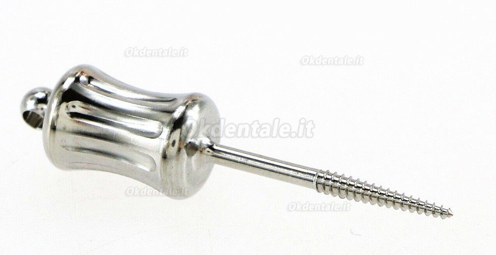 Estrattore manuale dentale Estratto frammenti di radice apicale Lunghi 44 mm Corti 33 mm